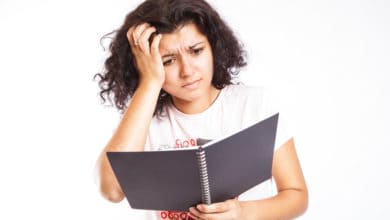 Confused College Student