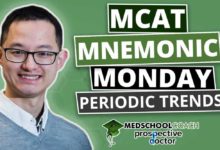 MCAT Mnemonic: Periodic Trends