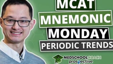 MCAT Mnemonic: Periodic Trends