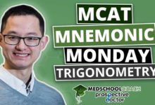 MCAT Mnemonic: Trigonometry