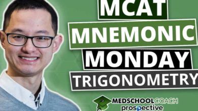 MCAT Mnemonic: Trigonometry