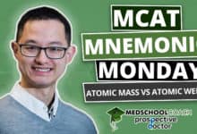 MCAT Mnemonic: Atomic Mass vs Atomic Weight