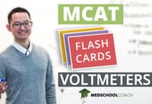 MCAT Flashcards: Voltmeters