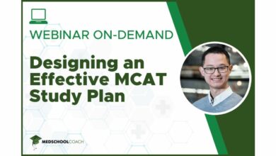 Designing an Effective MCAT Study Plan