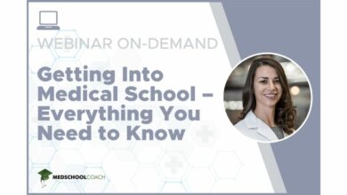 Getting Into Medical School – Everything You Need to Know