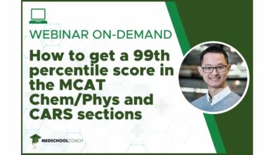 How to get a 99th percentile score in the MCAT Chem/Phys and CARS sections