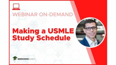 Making a USMLE Study Schedule