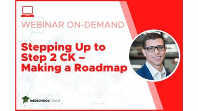 Stepping Up to Step 2 CK – Making a Roadmap