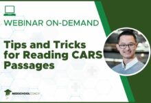Tips and Tricks for Reading CARS Passages