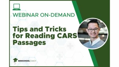Tips and Tricks for Reading CARS Passages