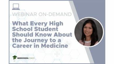 What Every High School Student Should Know About the Journey to a Career in Medicine