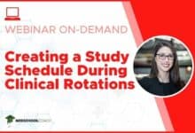 Creating a Study Schedule During Clinical Rotations