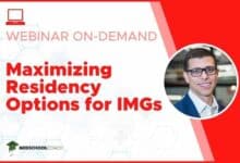 Maximizing Residency Options for IMGs