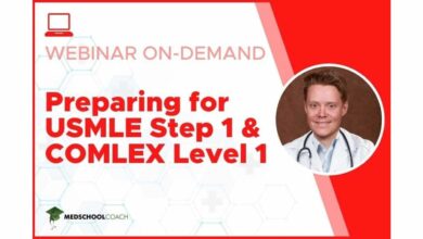 Preparing for USMLE Step 1 & COMLEX Level 1