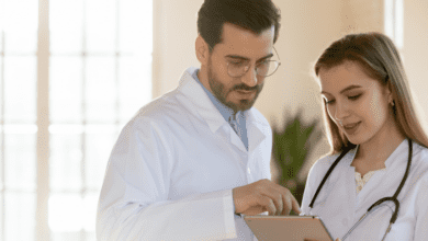 Doctors Looking at Test Results on Tablet | Prospective Doctor