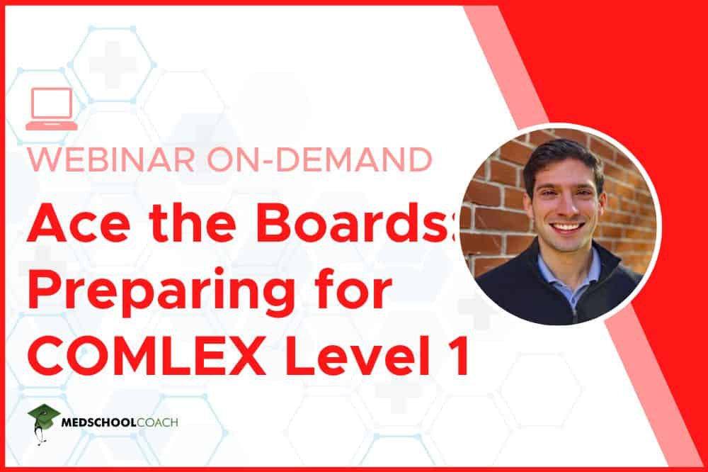 Preparing for COMLEX Level 1 ProspectiveDoctor