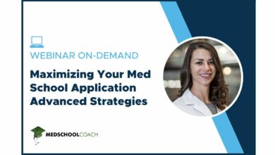 Maximizing Your Med School Application Advanced Strategies